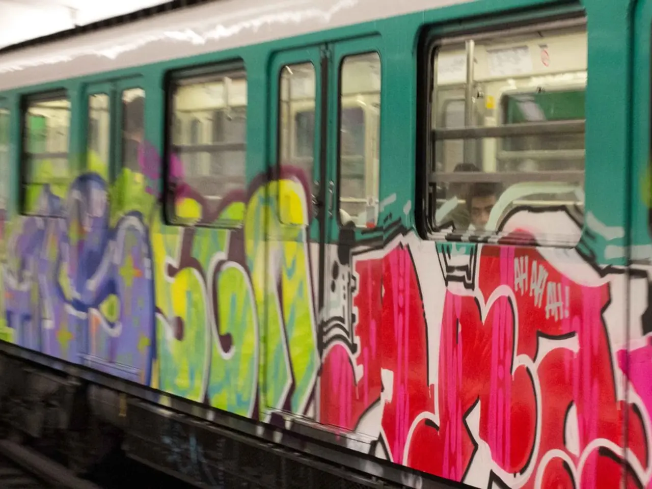 Train altercation leads to passenger taking a bite out of another's ear.