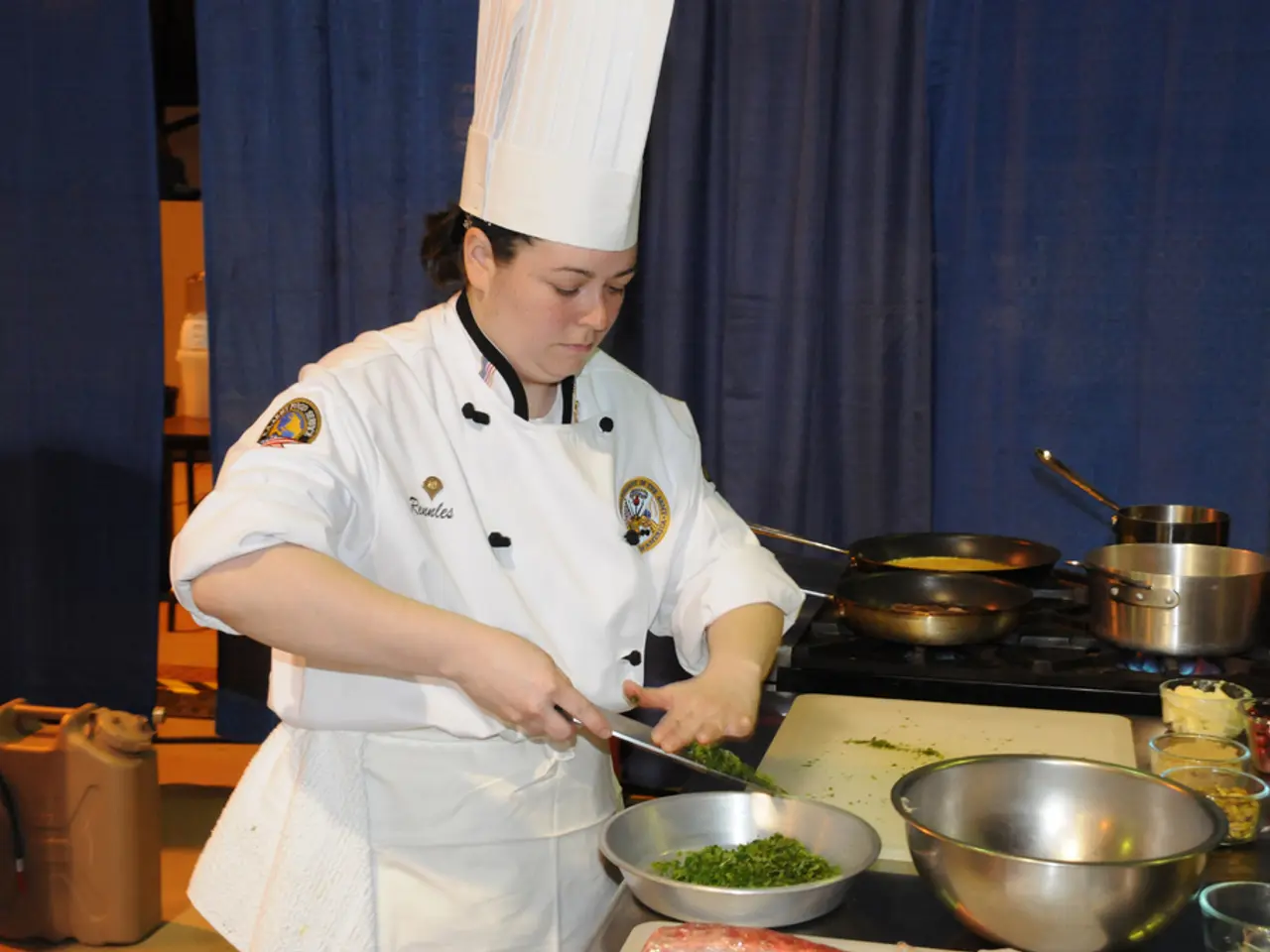 Grilling Accessory Featuring Gingham Design and Tool Pockets