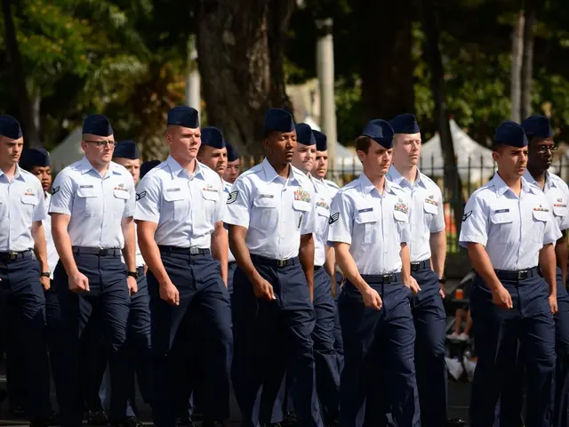 Military forces under Trump's command in Washington now carry weapons.