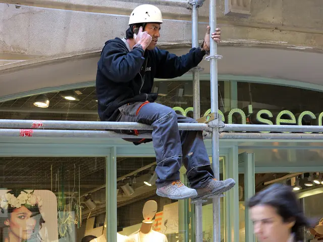 Individual Identified as 47-year-old, Spotted Utilizing Mobile Device