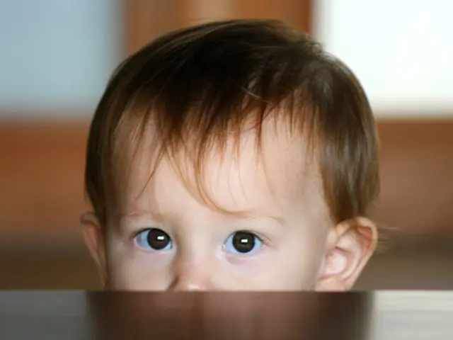 Babies' distinctive facial features start to take shape during week 14 of pregnancy.