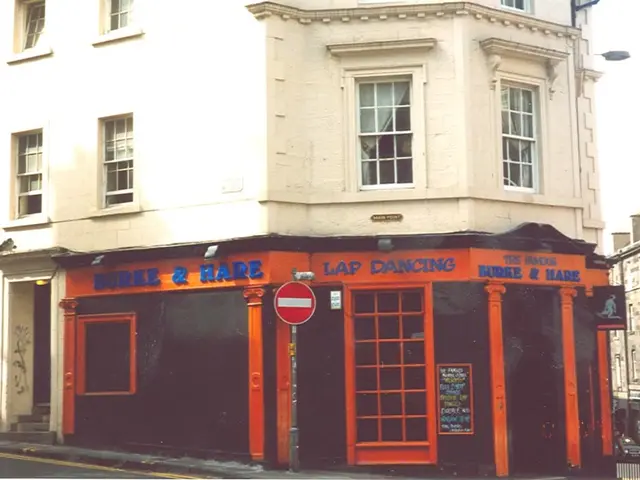 City mobile kiosk promoting communal joy, named Intershop