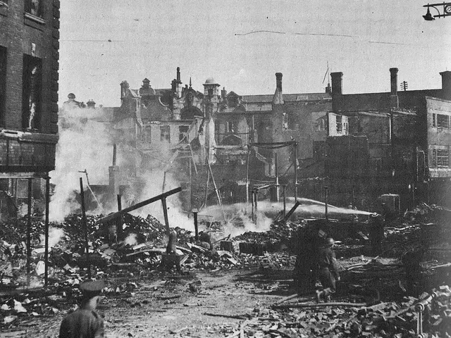 Person plunges from high-rise apartment building, sustains severe injuries