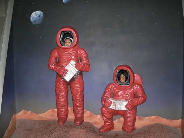 Spacial fantasy excursions for kids at "Kunstraum21" during holiday festivities allowed for...