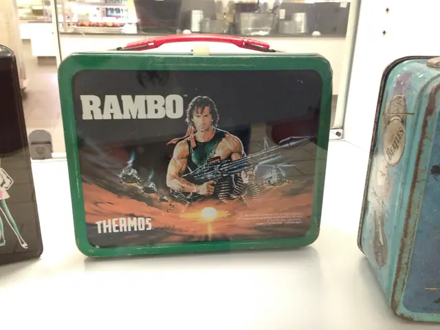 Customs official discovers hazardous materials concealed within travel luggage, identified as...