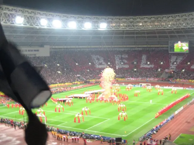 Kick-off of the UEFA Champions League by Bayern Munich