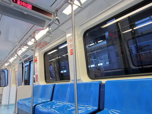 Discussions of diplomatic nature on a train, involving conversations with hand gestures and use of...