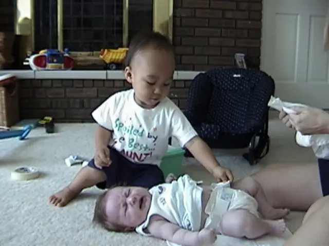 Churchgoers Undergoing Adult Diaper Exposure Under Sunlight