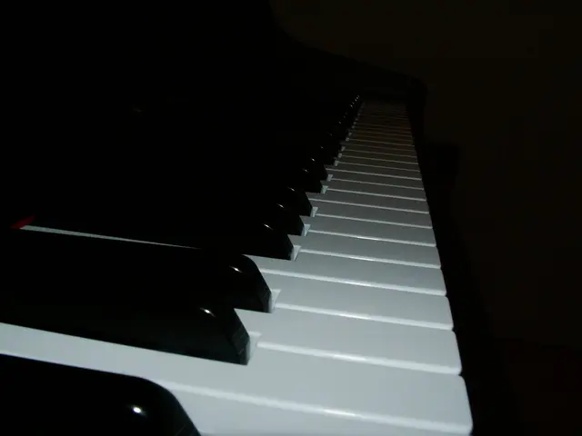 Ilustrious pianist Oscar Peterson honored by Rhodes with a custom-made 'Night Train' piano.