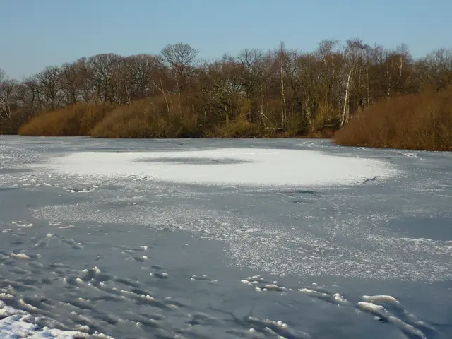 Gigantic Iceberg Undergoing Historic Melting Process