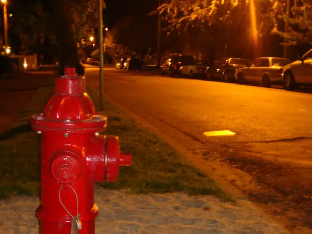 On Motorway 61, a truck is engulfed in flames; the heat is attributed to an overheated truck...