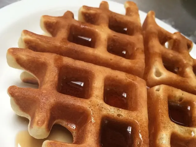 Delicious Pumpkin-Infused Breakfast Treats: Waffles Made from Pumpkins