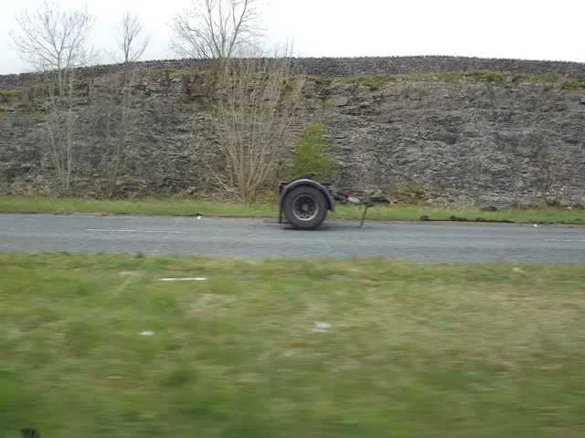 Traffic disruption due to road blockage following a road accident