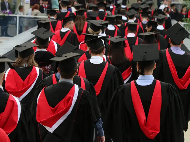 Graduation event for new police and administrative personnel held at The Hague Town Hall, Dutch...